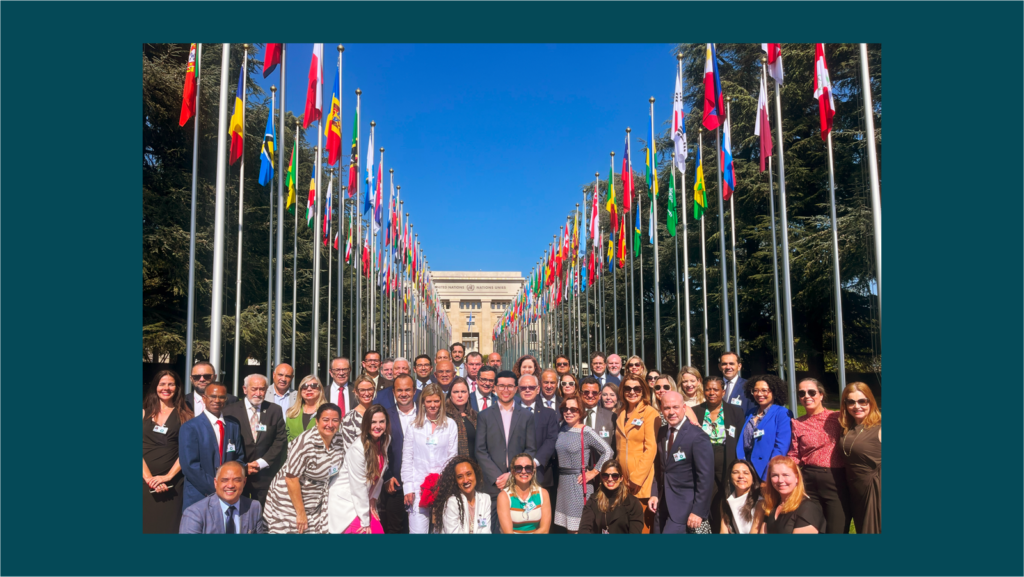 Ideação e orientação da ‘Mostra brasileira de relatos de experiência para cooperação prestada e recebida' na ONU-Genebra